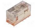 Relay: electromagnetic; DPDT; Ucoil: 12VDC; 8A; RCL; max.250VAC WEIDMÜLLER RCL424012