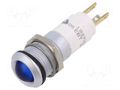 Indicator: LED; blue; 24VDC; 24VAC CML INNOVATIVE TECHNOLOGIES 19272357