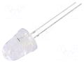CRLED; yellow; 10mm; 14400mcd; 8°; Front: convex; 20VDC OPTOSUPPLY OSY5PAA201A-CR14