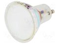 LED lamp; cool white; GU10; 230VAC; 270lm; 3W; 110°; 6400K GTV Poland LD-SZ30W10-64