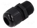 Cable gland; without nut; M25; 1.5; IP68; polyamide; black TE Connectivity 1SNG601078R0000