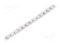 LED tape; RGB; LED/m: 120; 8mm; IP20; 120°; 12W/m; Thk: 2.5mm; 24VDC KLUŚ K-RGB-1200-24