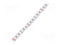 LED tape; RGB; LED/m: 120; 8mm; IP20; 120°; 19.2W/m; Thk: 2.5mm; 24VDC KLUŚ K-RGB-1920-24