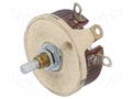 Potentiometer: shaft; 8Ω; 50W; 6.35mm; Shaft: D spring; wirewound OHMITE RJS8R0E