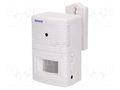 Wireless motion sensor; wall mount; 6VDC; IP20; 6m; 100° ORNO OR-MA-701