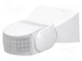 Motion sensor; wall mount; 230VAC; IP65; 12m; Range: 10s÷7min ORNO OR-CR-254/W