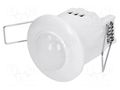 Motion sensor; ceiling; 230VAC; IP20; 6m; Range: 10s÷15min; 360° ORNO OR-CR-235