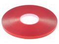 Tape: fixing; W: 12mm; L: 33m; Thk: 1mm; double-sided; acrylic AFTC AFTC-5310-12MM-33M