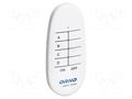 Remote control; 30m; Ch: 4; white ORNO OR-SH-1752