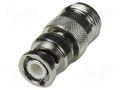 Adapter; BNC plug,N socket; 50Ω; 4GHz CAL TEST CT2763