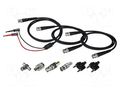 Set of cables and adapters; adapter x6,test leads x3; 50Ω CAL TEST CT3736