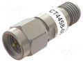 Attenuator; SMA socket,SMA plug; 50Ω; 6dB; 18GHz CAL TEST CT4458-06