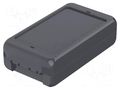 Enclosure: multipurpose; X: 80mm; Y: 151mm; Z: 40mm; BOCUBE; ABS BOPLA B140804-ABS-7024
