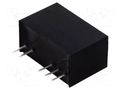 Converter: DC/DC; 2W; Uin: 12VDC; Uout: 15VDC; Uout2: -5VDC; SIP; THT Murata Power Solutions MGJ2D121505BSC