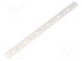 Fixing element; polyamide; UL94V-2; black; Tie width: 7.6mm HELLERMANNTYTON MSMP6/6-PA66-NA