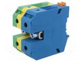 Splice terminal: rail; UKH; 232A; 1kV; for DIN rail mounting; 25mm PHOENIX CONTACT UKH95-PE/N