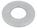 Washer; internally serrated; M12; D=27mm; h=3.1mm; spring steel BOSSARD B12/BN84530