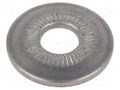 Washer; internally serrated; M6; D=18mm; h=2.5mm; BN 21207 BOSSARD B6/BN21207