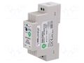 Power supply: switching; for DIN rail; 15W; 24VDC; 0÷630mA; OUT: 1 POS POS-DIN15W24