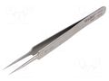 Tweezers; 110mm; for precision works; Blades: narrowed WELLER WEL.5FSA