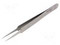 Tweezers; 110mm; for precision works; Blades: narrowed WELLER WEL.5FSA