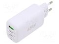 Power supply: switching; mains,plug-in; 5VDC; 65W; 107x45.37x31mm Goobay ZSI-65408