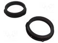 Spacer ring; MDF; 165mm; Kia; impregnated; 2pcs. BASSER D.MDF.KIA04