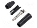 connector 1/4'' PLUG 3POLE BAG DIS NEUTRIK NTR-NP3C-BAG-D