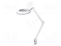 Desk magnifier; with backlight; 3dpt; Ø127mm; Illumination: LED GOOBAY GOOBAY-60362