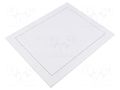 Accessories: access door; white; polypropylene; 200x250mm; DR DOSPEL S.A. 007-1244