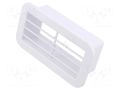 Accessories: ventilation grille; white; Body dim: 127x71x39mm DOSPEL S.A. 007-1511