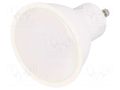 LED lamp; cool white; GU10; 230VAC; 260lm; 3W; 120°; 6400K GTV Poland GT-PC3010-64