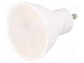 LED lamp; warm white; GU10; 230VAC; 410lm; 4.9W; 120°; 3000K GTV Poland GT-PC5010-30