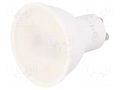 LED lamp; cool white; GU10; 230VAC; 410lm; 4.9W; 120°; 6400K GTV Poland GT-PC5010-64