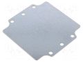 Mounting plate; galvanised steel; EUROMAS BOPLA MA119-120/P332