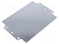 Mounting plate; galvanised steel; EUROMAS BOPLA MA126