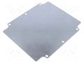 Mounting plate; galvanised steel; EUROMAS BOPLA MA140/150