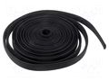 Braid; ØBraid : 12÷22mm; polyester; black; L: 10m; reel; -55÷150°C PARTEX PA-SUP15000DN0