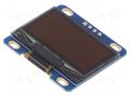 Display: OLED; graphical; 1.28"; 128x64; Dim: 35.5x32x2.66mm; PIN: 4 RAYSTAR OPTRONICS REA012864LYPP3N0