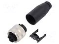 Connector: 7/8"; plug; female; PIN: 5; straight; 250V; IP67; 9A; 6÷8mm MURRELEKTRONIK 7000-78201-0000000