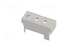 Terminals cover; 2M Modulbox One; grey; Holes no: 3; 10.16mm ITALTRONIC IT-P05020202T