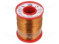 Coil wire; single coated enamelled; 0.6mm; 1kg; -65÷180°C INDEL DNE0.60-1.00