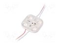 LED; white; 7000K; 1.92W; 220lm; IP67; 170°; No.of diodes: 4; 2835 POS MW-MLD-HE-4W170