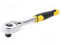Rattle; 1/2"; with switch; 300mm; Teeth: 72 STANLEY STL-STMT82665-0
