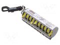Aplicator; Marking: 0; 1; 2; 3; 4; 5; 6; 7; 8; 9; yellow; W: 5mm PARTEX PA-PLD30809V040