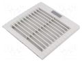 Fan: AC; axial; IP55; 150x150x37mm; RAL 7035 Alfa Electric ALFAATV2000V