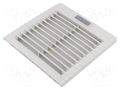 Fan: AC; axial; IP55; 150x150x37mm; RAL 7035 Alfa Electric ALFAATV2000V