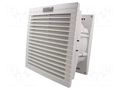 Fan: AC; axial; 230VAC; 340m3/h; 65dBA; ball; IP55; 250x250x136mm Alfa Electric ALFAATV4400V