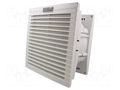 Fan: AC; axial; 230VAC; 340m3/h; 65dBA; ball; IP55; 250x250x136mm Alfa Electric ALFAATV4400V
