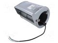 Fan: AC; blower; 230VAC; 171x180x215mm; 599.4m3/h; 55dBA; ball; IP44 EBM-PAPST D2E133-AM47-01